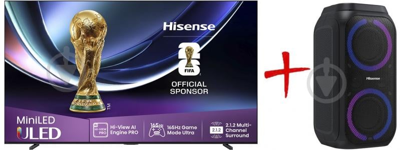 Телевизор Hisense 100U7Q PRO 100″ - фото 1