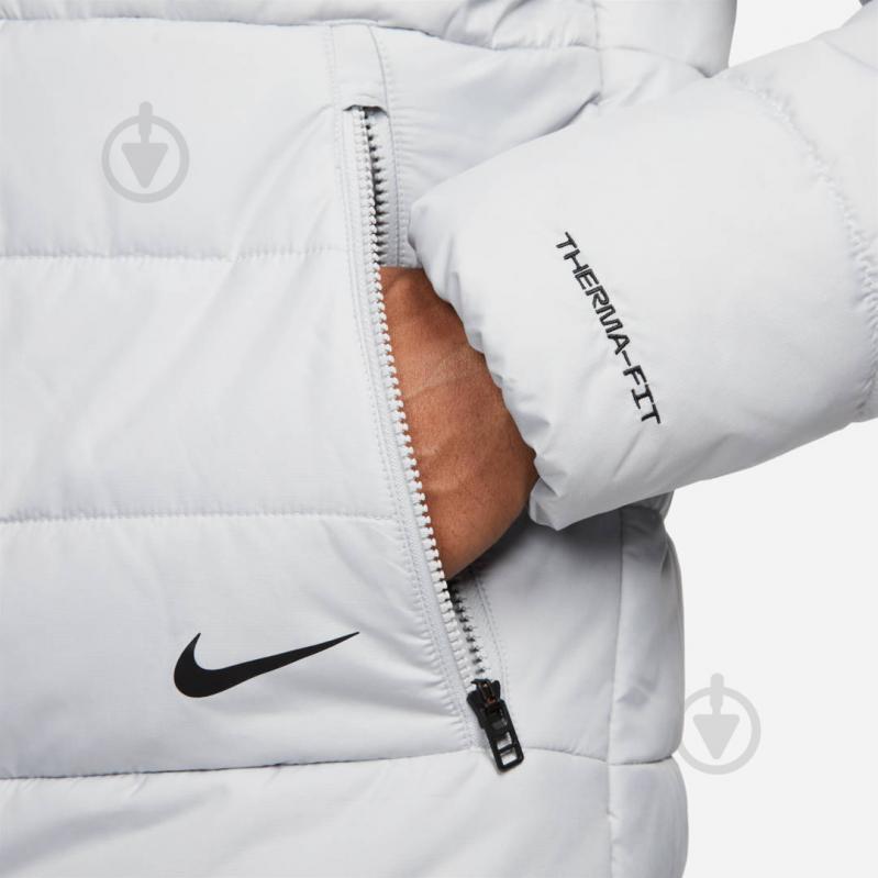 Пуховик чоловічий зимовий Nike M NSW REPEAT SYN FILL JKT DX2037-077 р.M сірий - фото 4