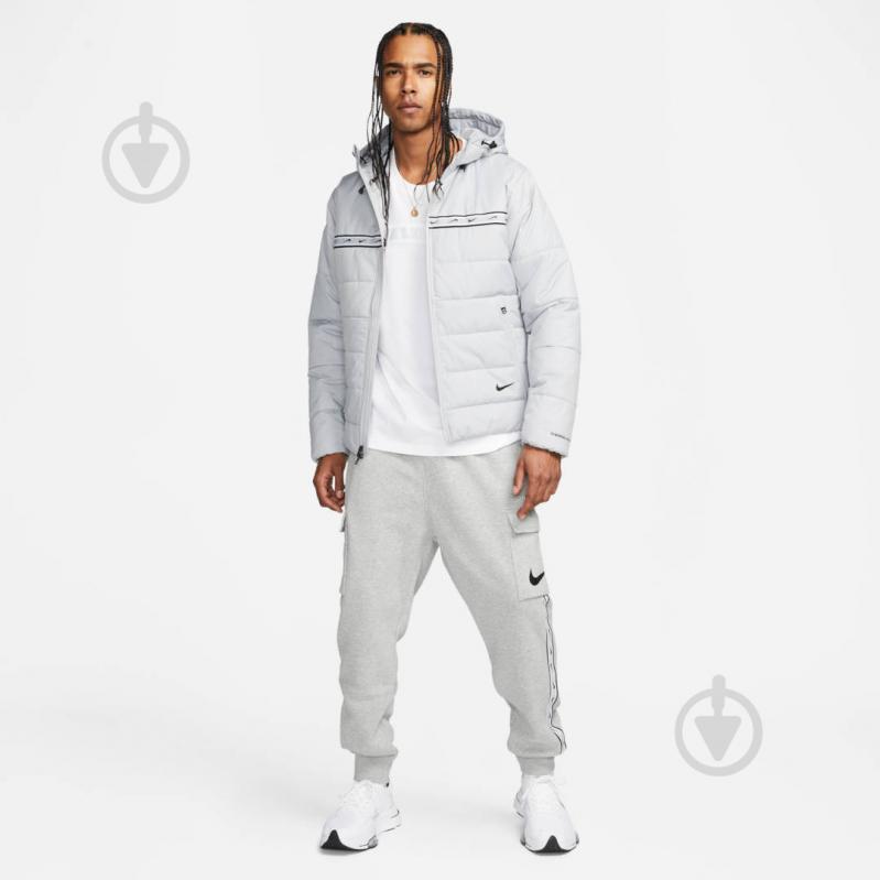 Пуховик чоловічий зимовий Nike M NSW REPEAT SYN FILL JKT DX2037-077 р.M сірий - фото 6