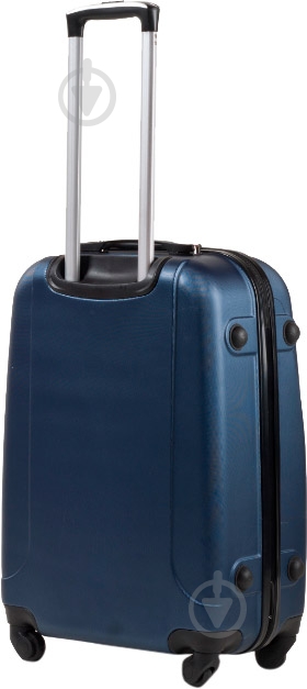 Чемодан Wings 310 Mini без расширения 55x40x22 см 4 колеса 48 л синий Wp00009 - фото 2