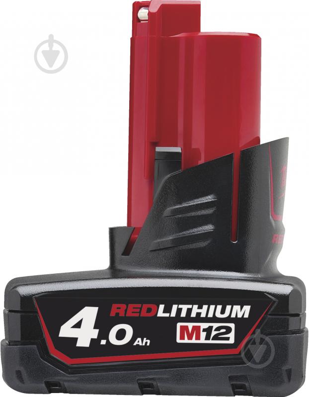 Аккумулятор Milwaukee 12V 4,0Ah M12 B4 4932430065 - фото 1