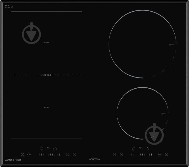 Варочная поверхность индукционная Gunter&Hauer I 6 MFZ - фото 2