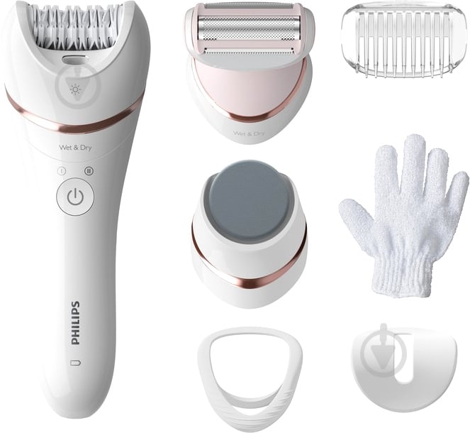 ВІТРИНА! Епілятор Philips Series 8000 BRE730/10 - фото 1 ВІТРИНА! Епілятор Philips Series 8000 BRE730/10 - фото 1