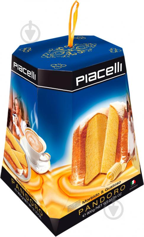 Кекс Piacelli Panettone Pandoro classico 900 г (9002859069871) - фото 1