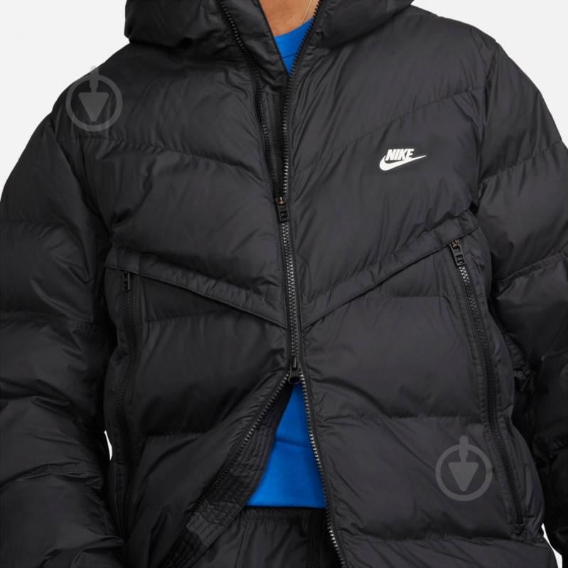 Куртка чоловіча зимова Nike M NK SF WR PL-FLD HD PARKA DR9609-010 р.S чорна - фото 5