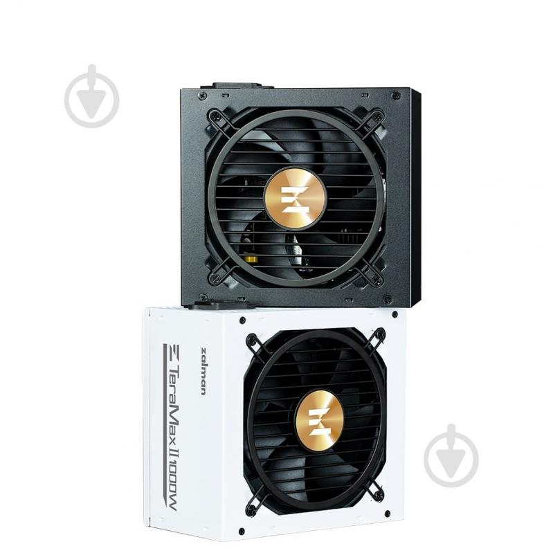 Блок питания Zalman Teramax 2 WH (1000W) >90% 80+ Gold 120мм 1xMB 28pin (18+10) 2xCPU 8pin(4+4) 3x ZM1000-TMX2WH 1000 Вт - фото 2