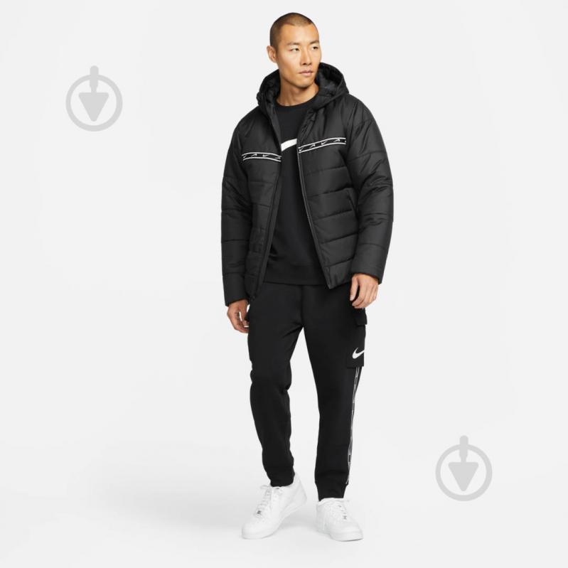 Пуховик чоловічий зимовий Nike M NSW REPEAT SYN FILL JKT DX2037-010 р.XL чорний - фото 7