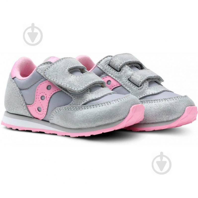 Кроссовки демисезонные Saucony BABY JAZZ HL SL161038 р.27 серые - фото 5