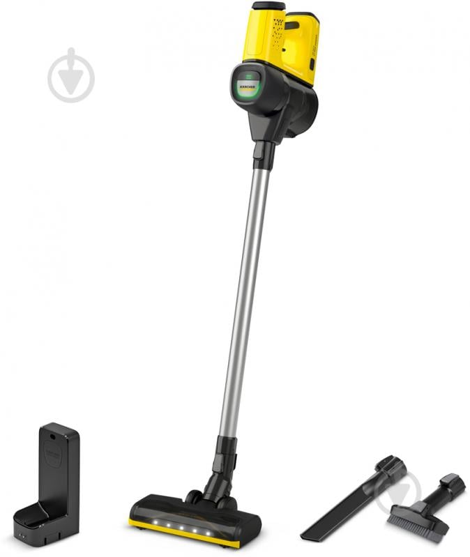 Пилосос акумуляторний Karcher VC 6 Cordlass Ourfamily 1.198-660.0 black/yellow - фото 2