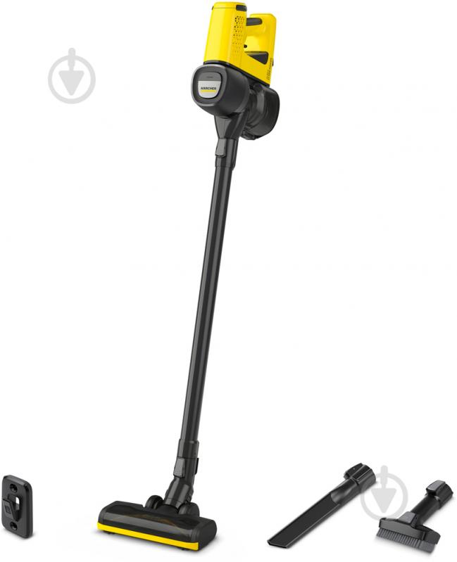 Пилосос акумуляторний Karcher VC 4 Cordlass Myhome 1.198-620.0 black/yellow - фото 2