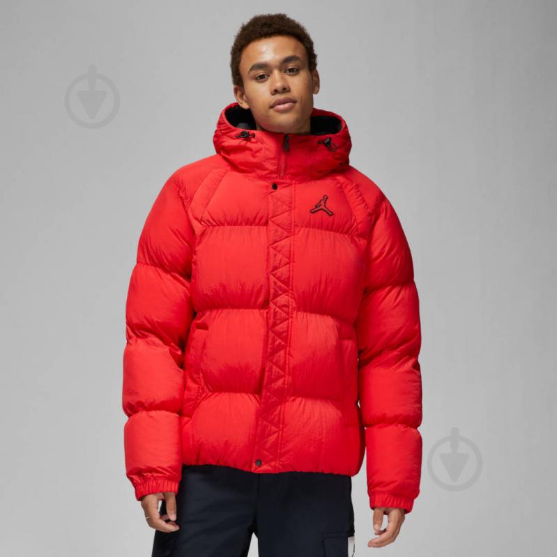 Пуховик чоловічий зимовий Nike M J ESS PUFFER JACKET DQ7348-612 р.S червоний - фото 1