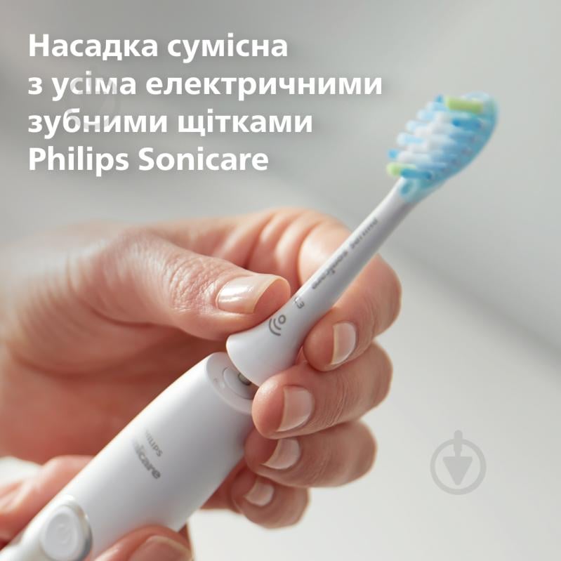 Насадки для електричної зубної щітки Philips Sonicare C3 Premium Plaque Defence (HX9042/87) - фото 13