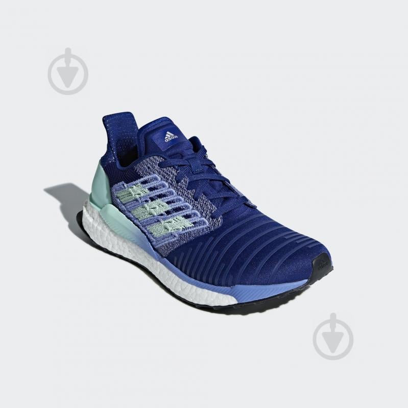 Кросівки жіночі Adidas SOLAR BOOST BB6602 р.41 1/3 сині - фото 4