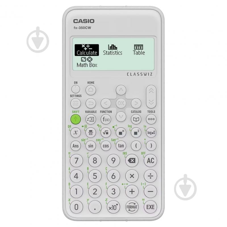 Калькулятор науковий з кришкою сірий (FX-350CW-W-ET-V) Casio - фото 1