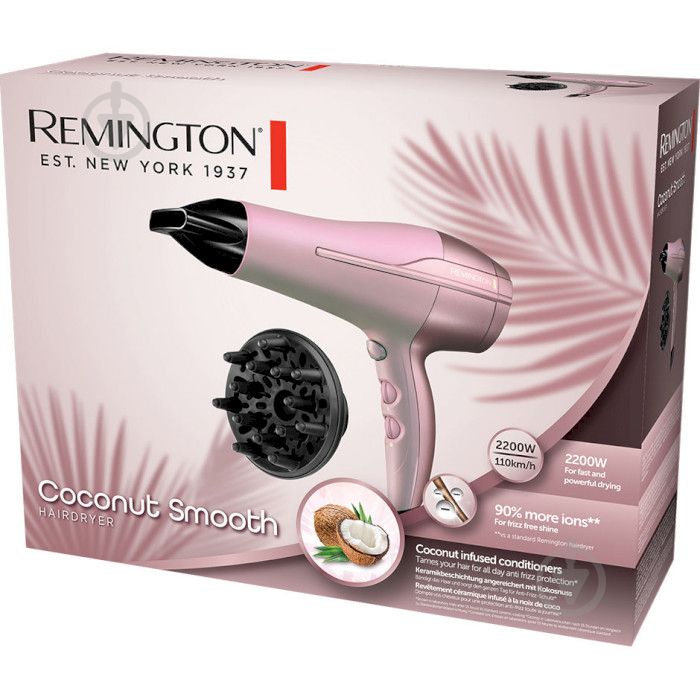 Фен Remington D5901 Coconut Smooth - фото 5