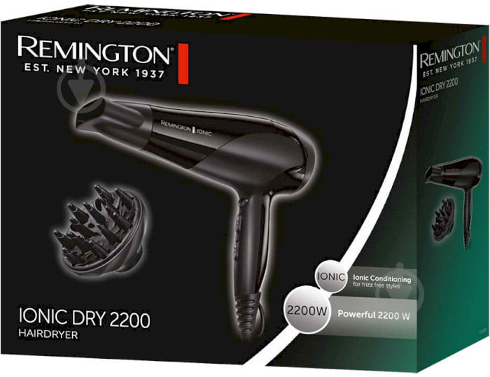 Фен Remington D3198 Ionic Dry 2200 - фото 4