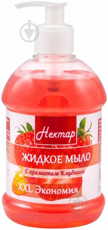 Мыло жидкое Нектар Клубника 500 мл - фото 3