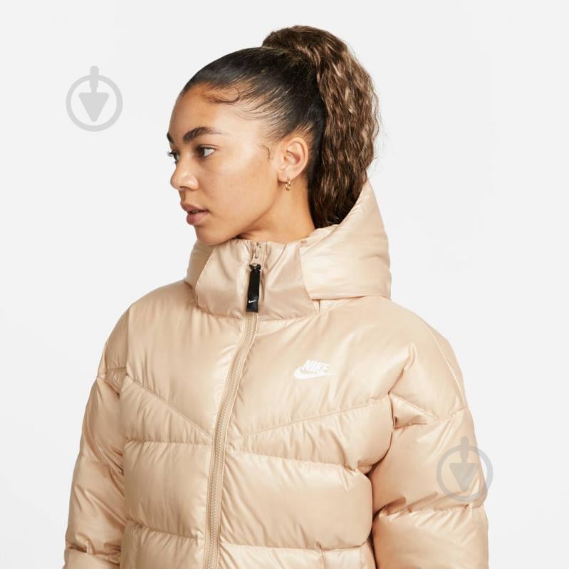 Пальто жіноча зимова Nike W NSW TF CITY HD PARKA DH4081-200 р.L бежева - фото 3