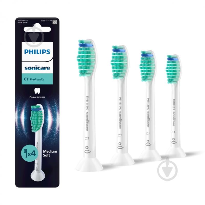 Насадки для електричної зубної щітки Philips Sonicare ProResults (HX6014/87) - фото 9