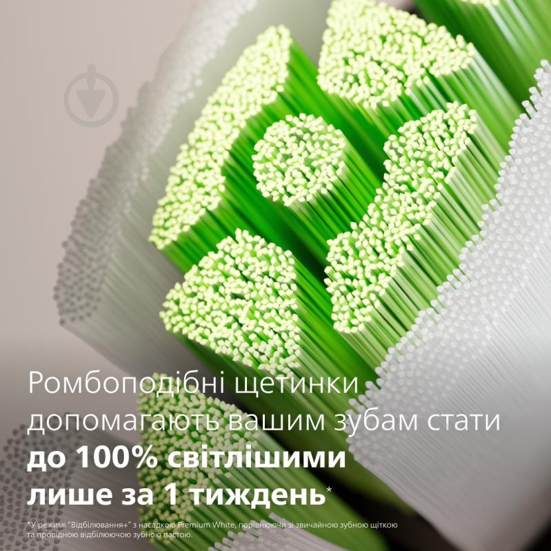 Насадки для електричної зубної щітки Philips Sonicare W2 Optimal White (HX6062/88) - фото 11