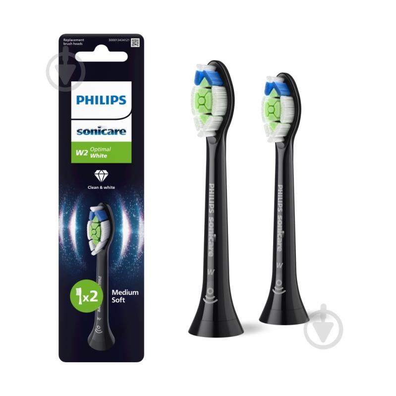 Насадки для електричної зубної щітки Philips Sonicare W2 Optimal White (HX6062/88) - фото 9