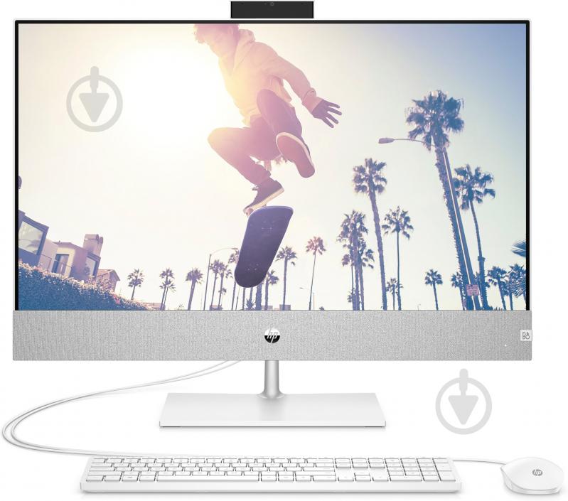 Моноблок HP Pavilion 27" (68V08EA) white - фото 2 Моноблок HP Pavilion 27" (68V08EA) white - фото 2