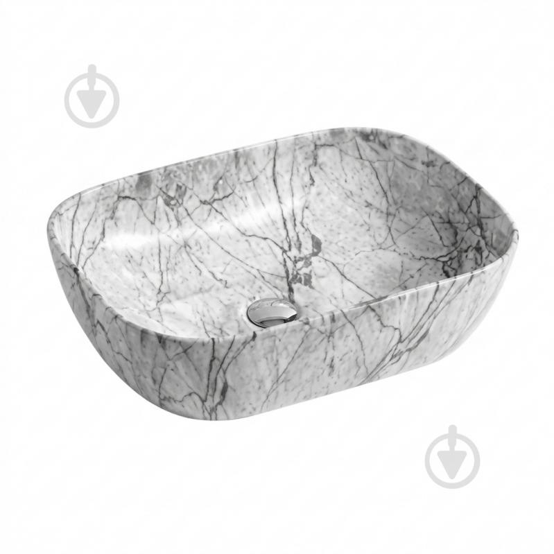 Умивальник-чаша Doosh MARMUR DO-TS-14 Marble Dark - фото 1