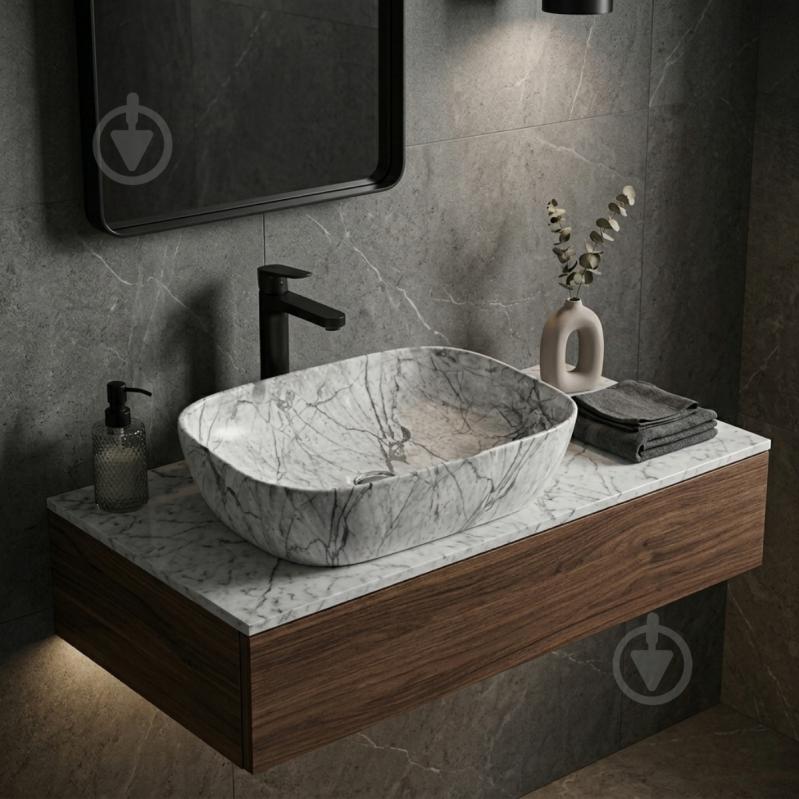 Умивальник-чаша Doosh MARMUR DO-TS-14 Marble Dark - фото 3