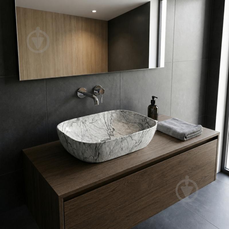 Умивальник-чаша Doosh MARMUR DO-TS-14 Marble Dark - фото 2