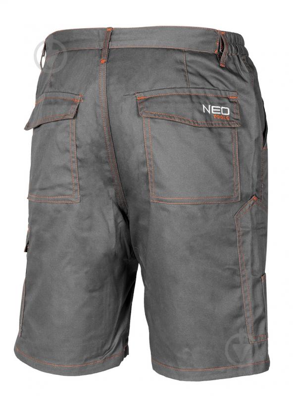 Шорты NEO tools BASIC р. S 81-440 серый - фото 6