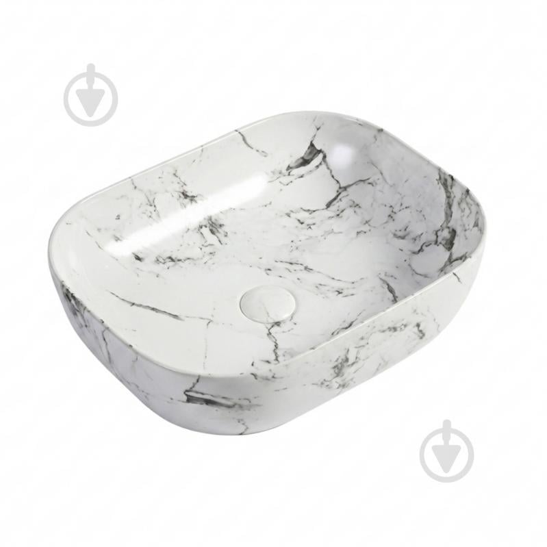 Умывальник-чаша Doosh MARMUR DO-TS-14 Marble White - фото 1