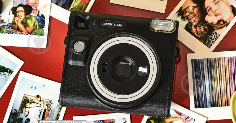 Фотокамера Fuji Instax SQ40 (16802802) black - фото 10 Фотокамера Fuji Instax SQ40 (16802802) black - фото 10