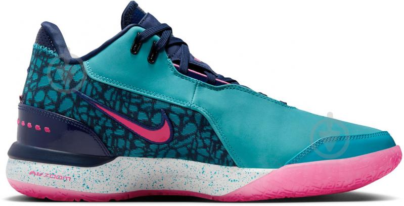 Кросівки чоловічі демісезонні Nike Z LEBRON NXXT GEN APD FJ1566-300 р.42,5 різнокольорові - фото 2