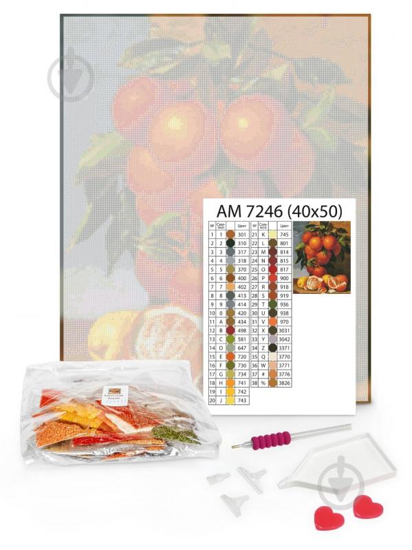 Алмазная мозаика Лаймовый фреш Ideyka - фото 2 Алмазная мозаика Лаймовый фреш Ideyka - фото 2