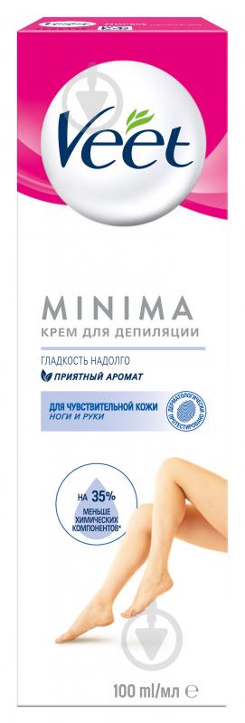 Крем для депіляції Veet Minima для чутливої шкіри 100 мл - фото 1