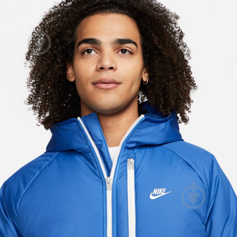 Куртка мужская зимняя Nike M NSW TF RPL LEGACY HD JKT DD6857-480 р.S синяя - фото 3