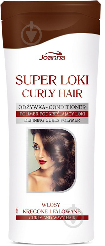 Кондиціонер Joanna Super Loki Curly Hair для кучерявого волосся 400 мл - фото 1