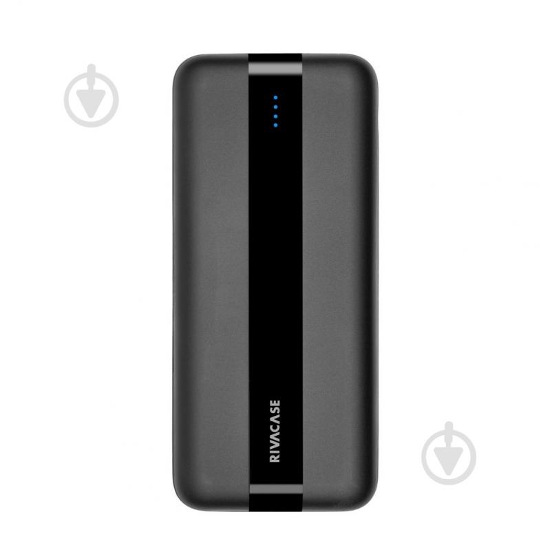 Повербанк RivaCase 10000 mAh black (RIVAPOWER VA2041 (Black)) - фото 1 Повербанк RivaCase 10000 mAh black (RIVAPOWER VA2041 (Black)) - фото 1