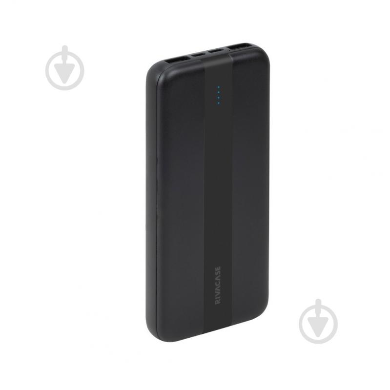 Повербанк RivaCase 10000 mAh black (RIVAPOWER VA2041 (Black)) - фото 2 Повербанк RivaCase 10000 mAh black (RIVAPOWER VA2041 (Black)) - фото 2