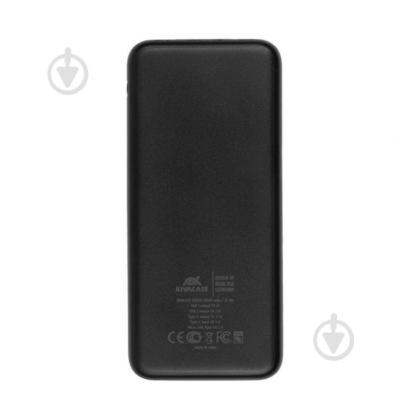 Повербанк RivaCase 10000 mAh black (RIVAPOWER VA2041 (Black)) - фото 3 Повербанк RivaCase 10000 mAh black (RIVAPOWER VA2041 (Black)) - фото 3