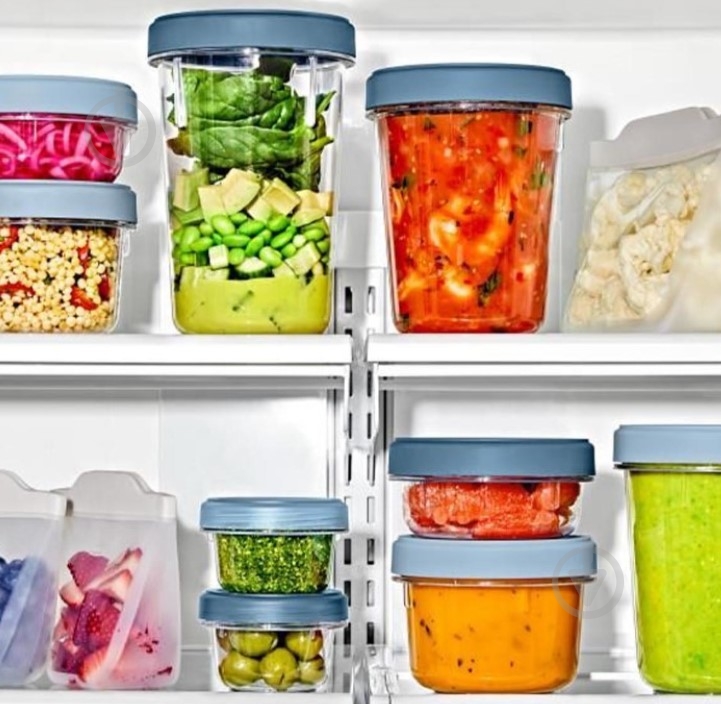 Набір контейнерів Oxo Good Grips 0,9 л 2 шт. (11393600) - фото 6 Набір контейнерів Oxo Good Grips 0,9 л 2 шт. (11393600) - фото 6