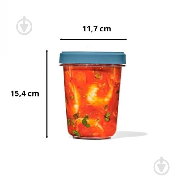 Набір контейнерів Oxo Good Grips 0,9 л 2 шт. (11393600) - фото 2 Набір контейнерів Oxo Good Grips 0,9 л 2 шт. (11393600) - фото 2