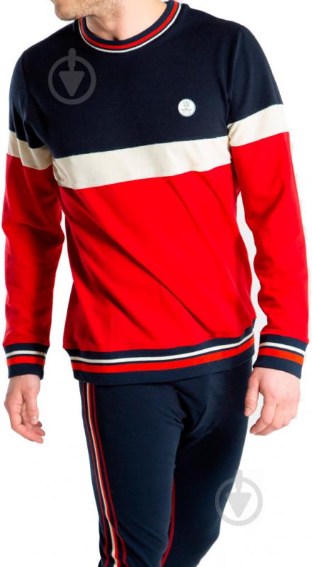 Футболка We Norwegians Voss Longsleeve men 1522-22 р.M красный - фото 2