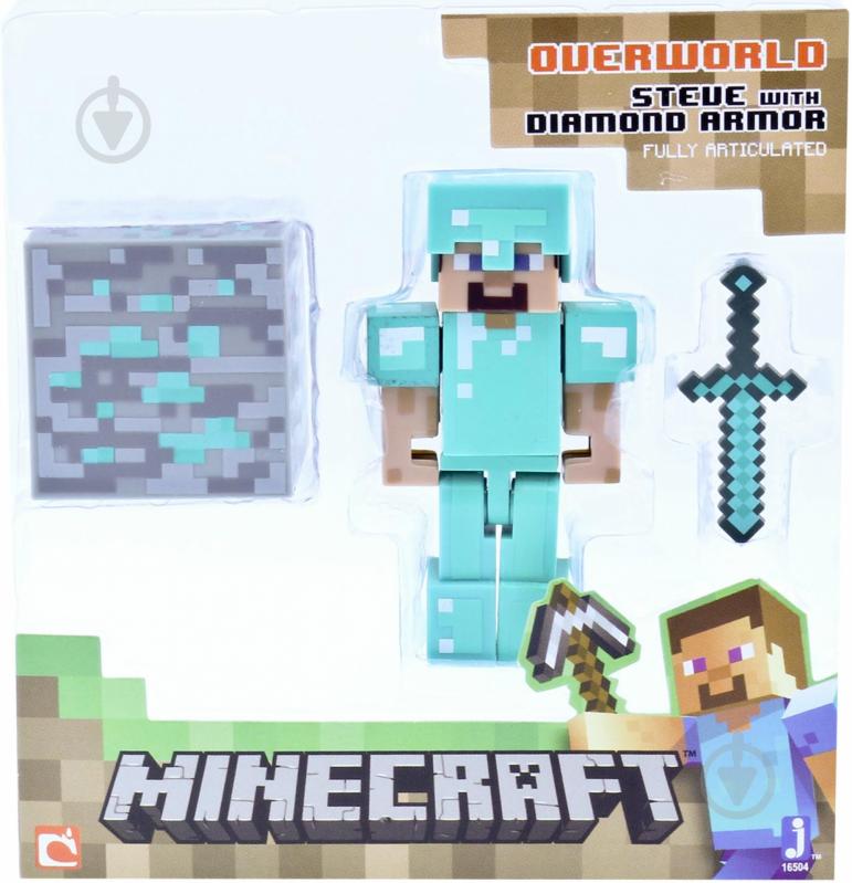 Набор Jazwares Minecraft Diamond Steve 16504 - фото 5