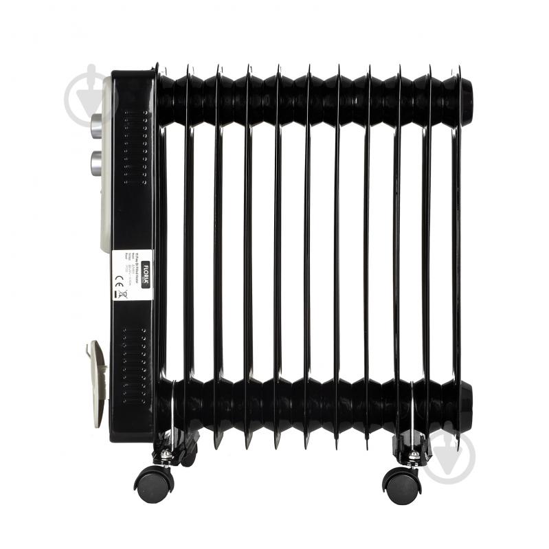 Масляний обігрівач Floria ZLN3666 2500W Black - фото 2