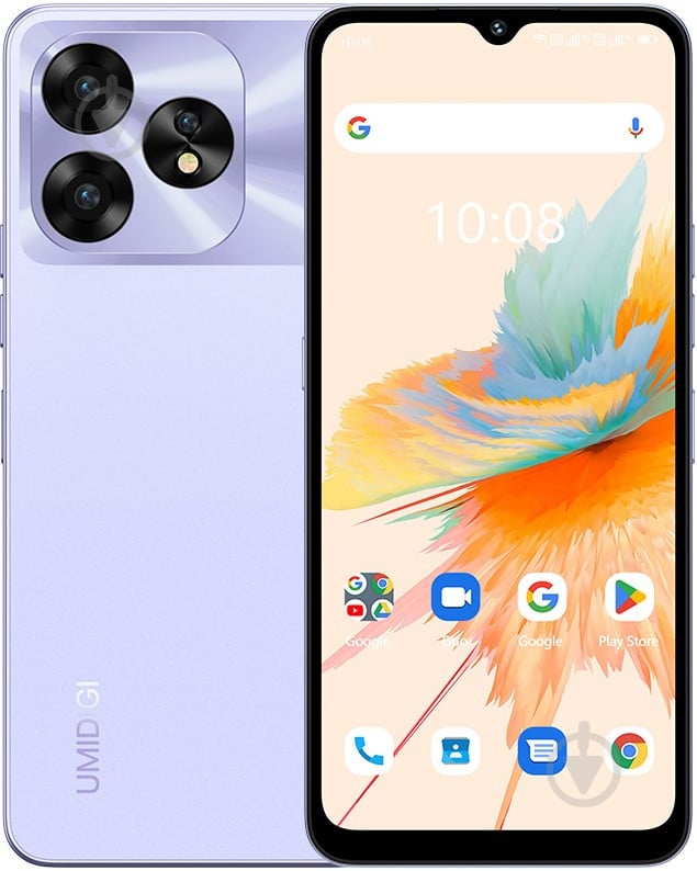 Смартфон Umidigi A15C (MP34) 8/128GB violet (6973553523163) - фото 1