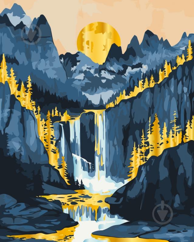 Картина по номерам Золотой пейзаж с металлизированными красками 11076-AC 40х50 см ART CRAFT - фото 1 Картина по номерам Золотой пейзаж с металлизированными красками 11076-AC 40х50 см ART CRAFT - фото 1