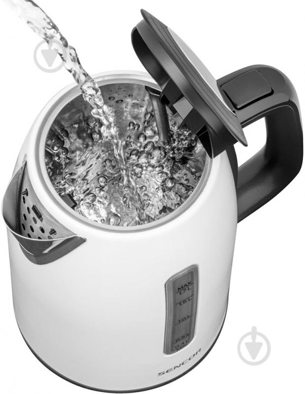 Электрочайник Sencor SWK7000WH - фото 5