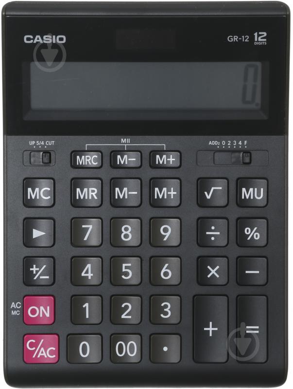 Калькулятор GR-12-W-EP Casio - фото 1