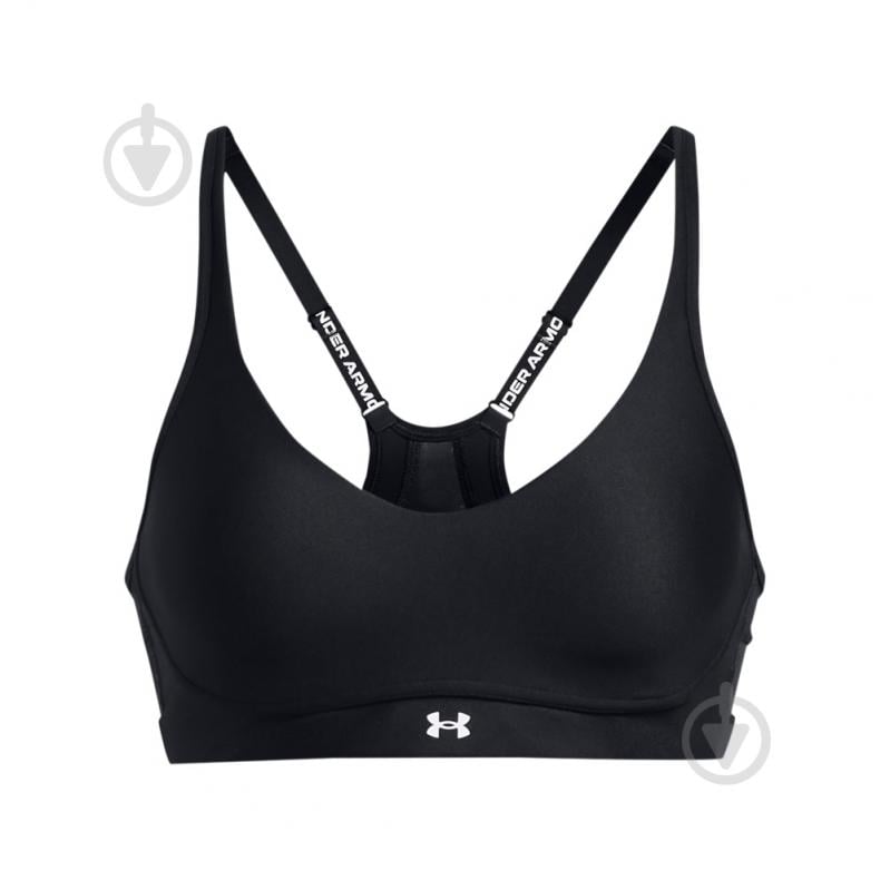 Бра Under Armour Infinity Low 2.0 Bra 1384126-001 р.M-A/C черный - фото 13